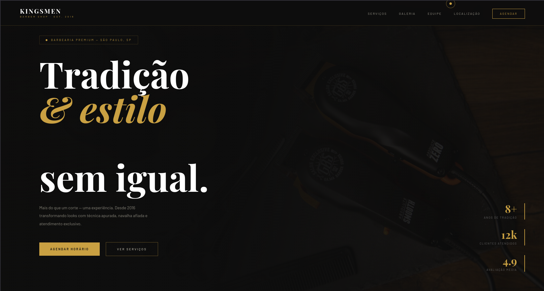 Projeto Barbearia